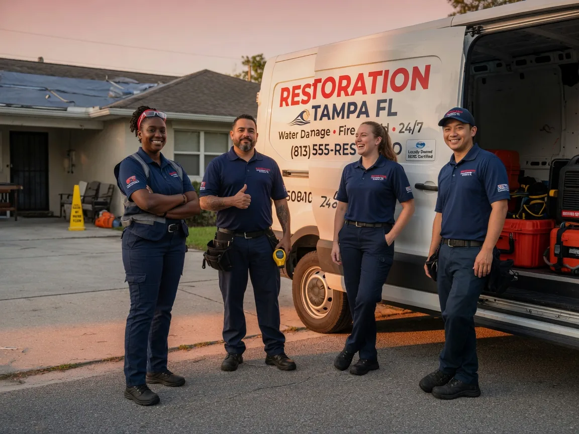 Water Damage Restoration company in Clarksburg, OH
