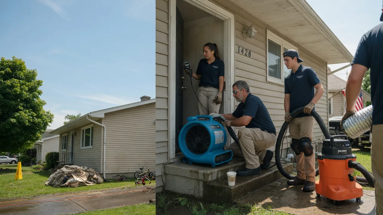 Water Damage Restoration in Clarksburg, OH near me